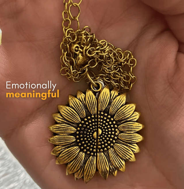 Sunflower Necklace Necklace