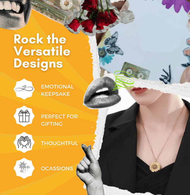 Sunflower Necklace Necklace