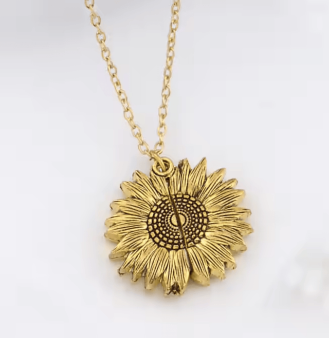 Sunflower Necklace Necklace
